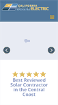 Mobile Screenshot of californiasolarelectric.com